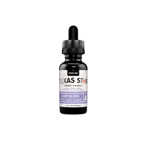 Texas Star Hemp Tinctures Sleep Blend 1